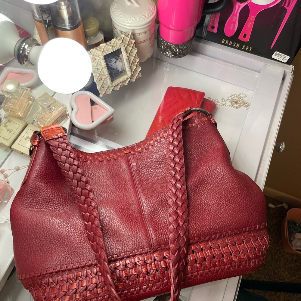 Brighton Leather Tote Bag